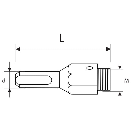 Fervi Albero per seghe a tazza - F015/002