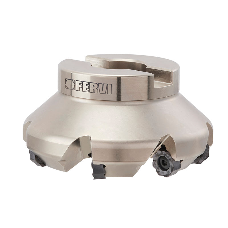 Fervi Fresa a inserti negativi per spianatura - F407/050