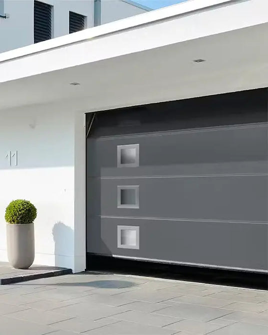 Hormann porta sezionale da garage particolare
