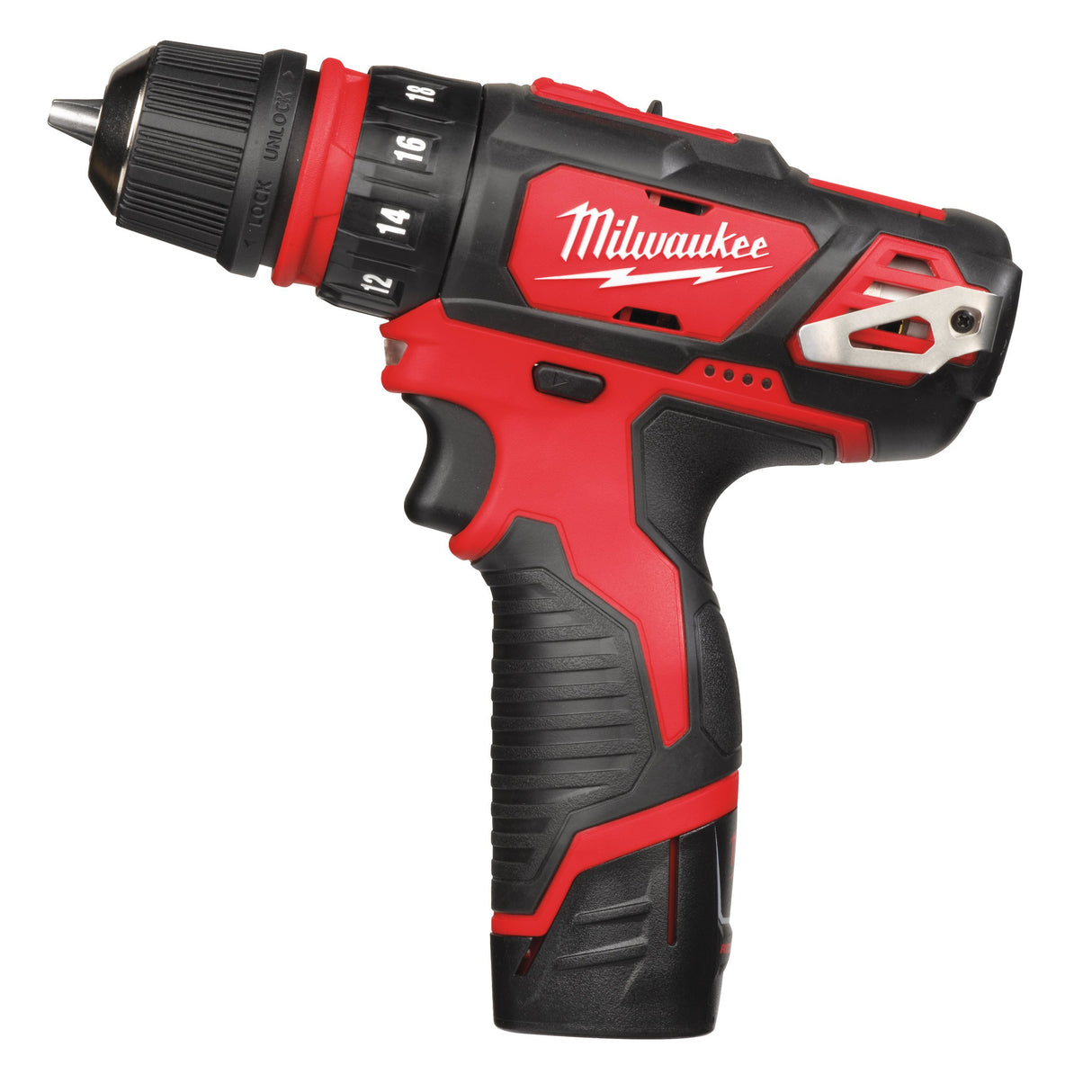 MILWAUKEE Trapano avvitatore con mandrini intercambiabili M12™ M12 BDDXKIT-202C