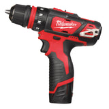 MILWAUKEE Trapano avvitatore con mandrini intercambiabili M12™ M12 BDDXKIT-202C