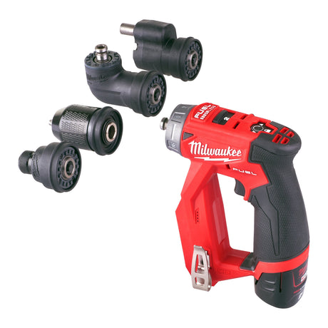 MILWAUKEE Trapano avvitatore con mandrini intercambiabili M12 FUEL™ M12 FDDXKIT-202X