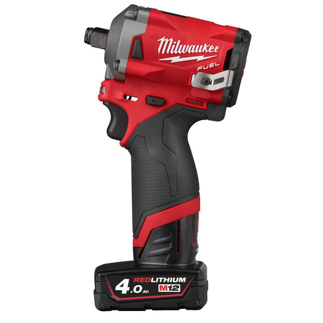 MILWAUKEE Avvitatore ad impulsi compatto attacco ½″ a batteria M12 FUEL™ FIWF12-422X