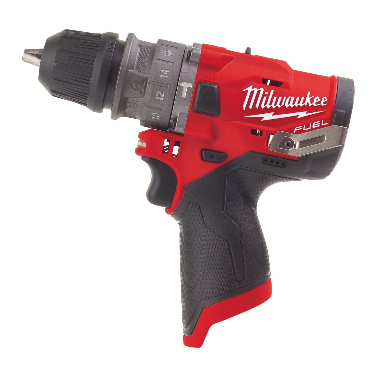 MILWAUKEE Trapano avvitatore con percussione con mandrini intercambiabili a batteria M12 FUEL™ FPDX-0