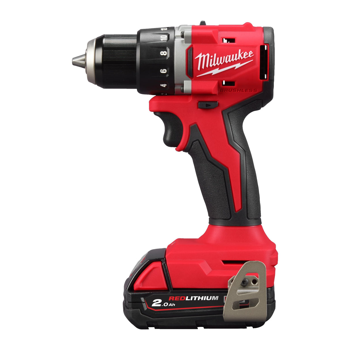 MILWAUKEE Trapano avvitatore compatto Brushless M18™ M18 BLDDRC-202C