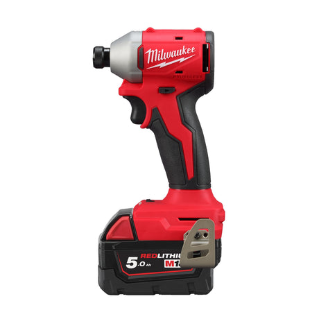 MILWAUKEE Avvitatore ad impulsi 1/4˝ Brushless M18™ 3 velocità con attacco esagonale a batteria BLIDR-502X