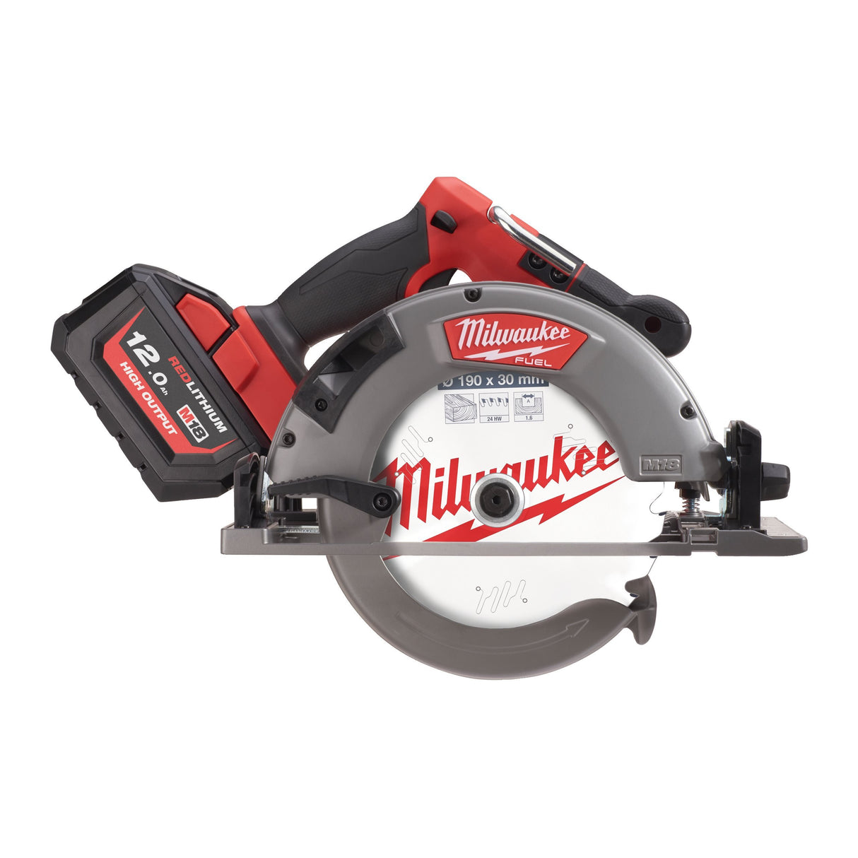 MILWAUKEE Sega Circolare per legno 66 mm a batteria M18 FUEL™ - compatibile con guida parallela FCSG66-121C