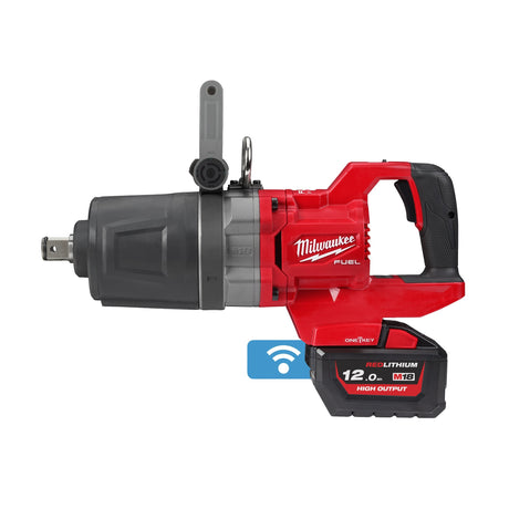 MILWAUKEE Avvitatore a impulsi ad altissima coppia attacco 1″ F M18 FUEL™ ONE-KEY™ a batteria ONEFHIWF1DS-121C
