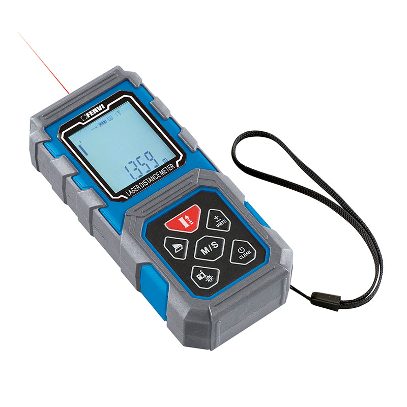 Fervi Misuratore di distanza laser - ML80A