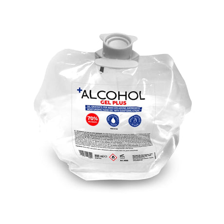 Nettuno Alcohol Gel Plus T-S800 ricarica da 800 ml per T-Small Dispenser - Olivieri Ferramenta srl