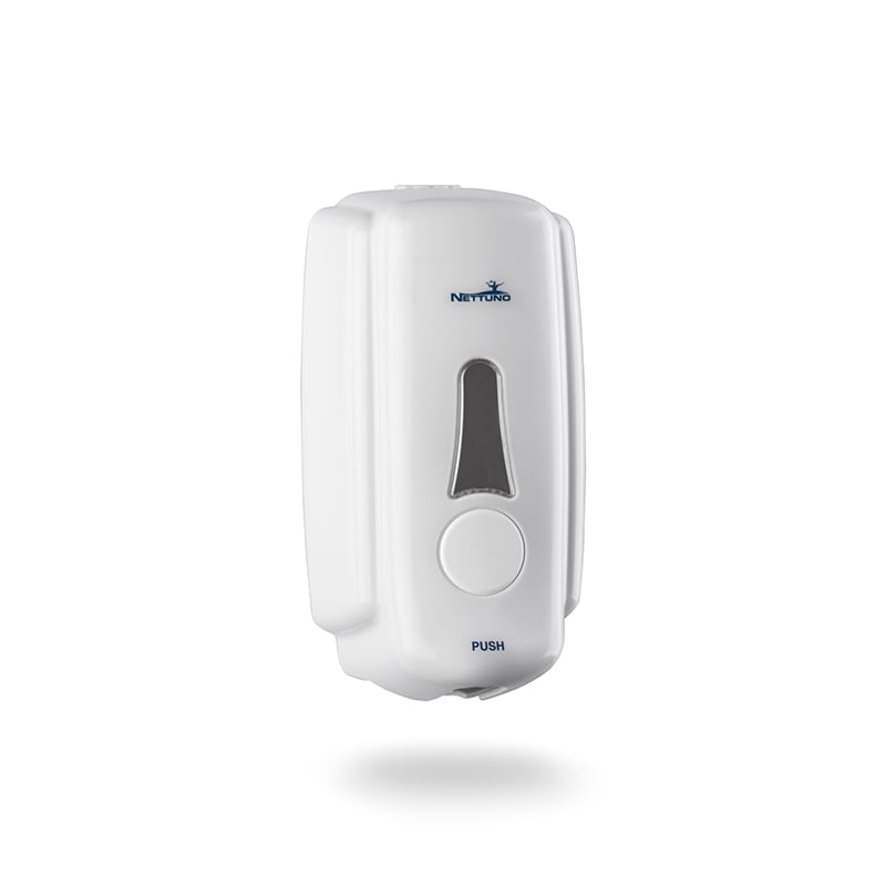 Nettuno T-SMALL Dispenser bianco per saponi foam - Olivieri Ferramenta srl