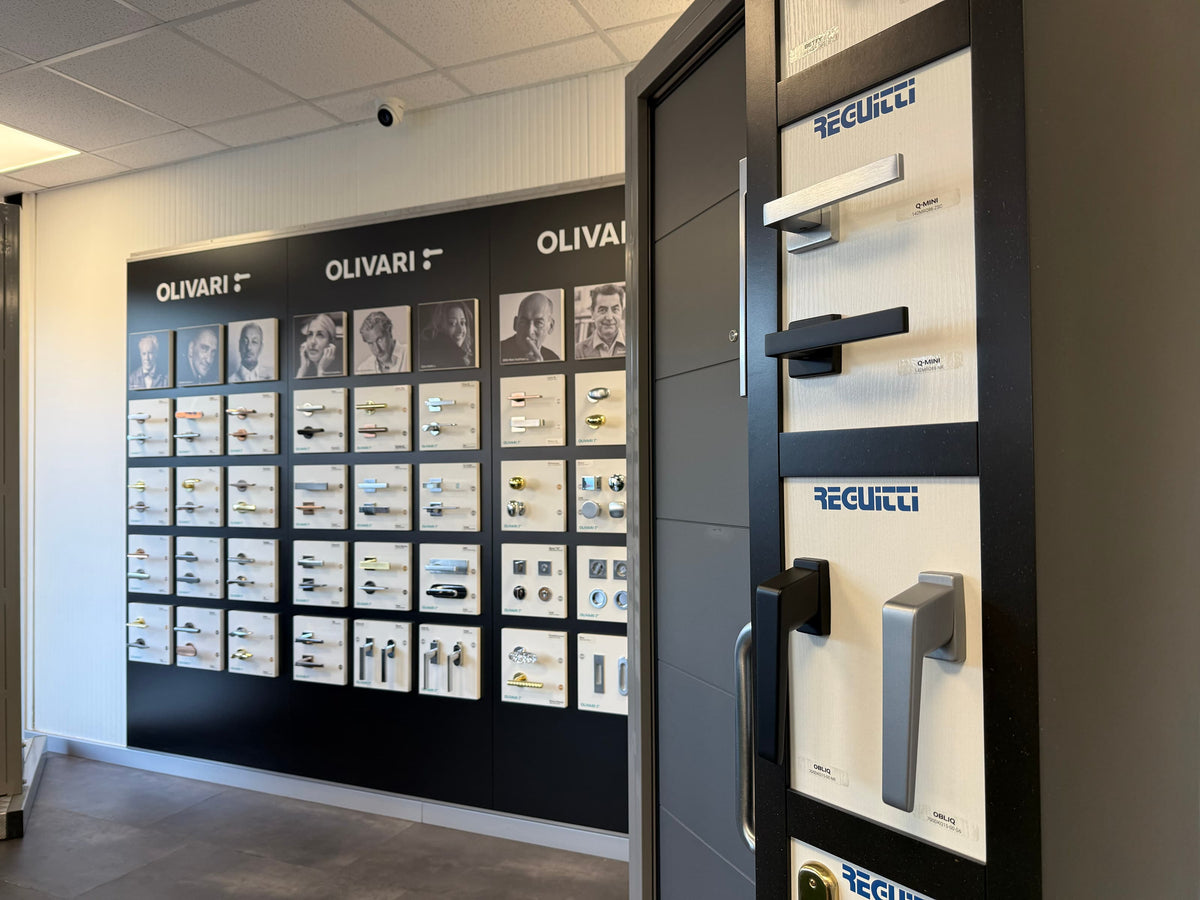 Olivieri esposizione maniglie