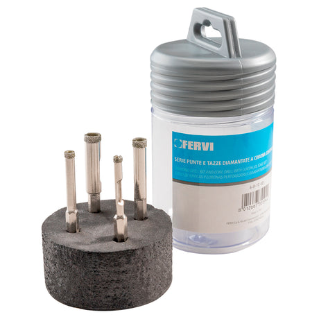 Fervi Serie punte diamantate a corona continua - P035/04S