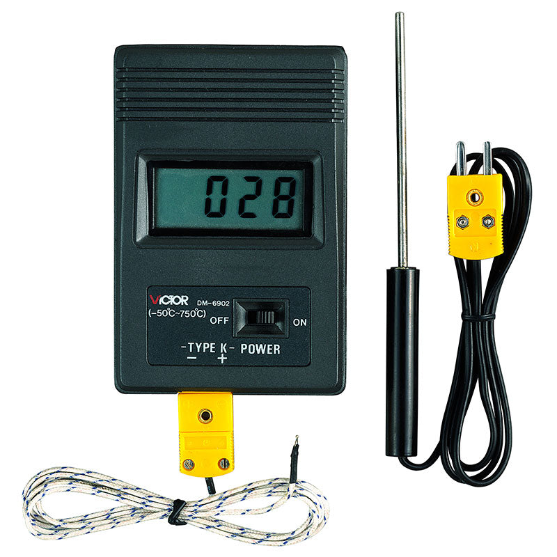 Fervi Misuratore di temperatura digitale tascabile - T054