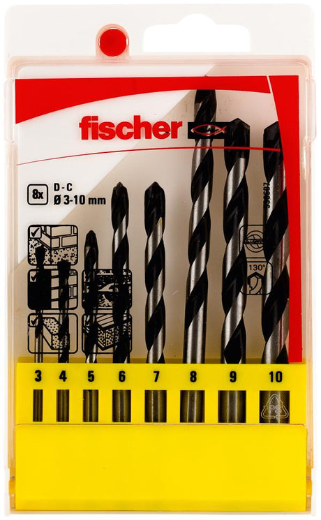FISCHER Punta trapano muro SDX 10/80/120 (1 Pz.)