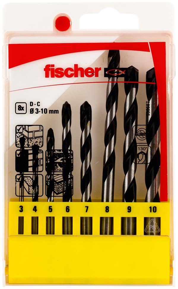 FISCHER Punta trapano muro SDX 3/30/60 (1 Pz.)