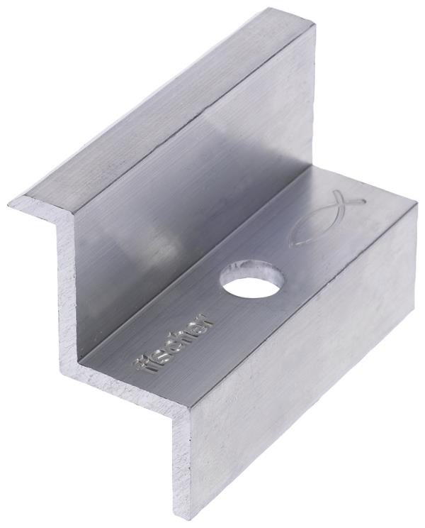 FISCHER Morsetto finale alluminio M F 36 (10 Pz.)
