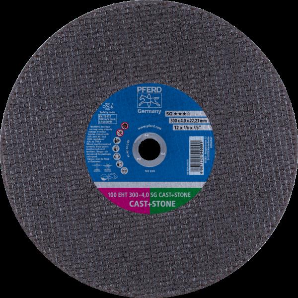 PFERD Dischi da taglio 100 EHT 300-4,0 SG CAST+STONE/22,23