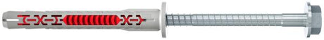 FISCHER Fissaggio prolungato DuoXpand 10x140 FUS Testa Flangiata esagonale Torx Galvanizzato (50 Pz.)