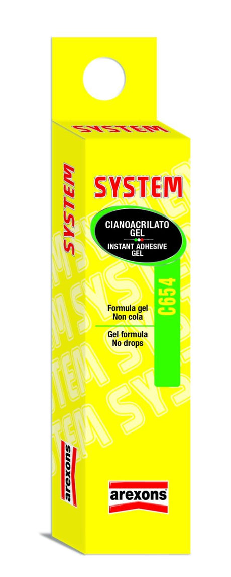 AREXONS C654 Cianoacrilato Gel C654 Cianoacrilato gel 20 ml