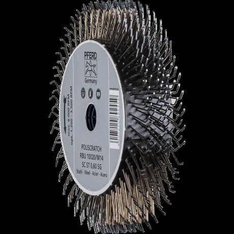 PFERD Spazzole a disco POS RBU 10020/M14 SC ST 0,60