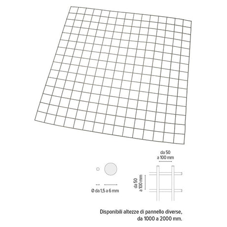 ARMEDIL - Rete elettrosaldata standard - Olivieri Ferramenta srl