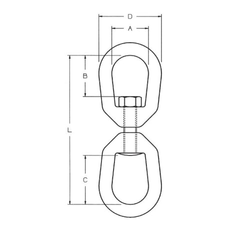 CARCANO A149 Tornichetto girevole