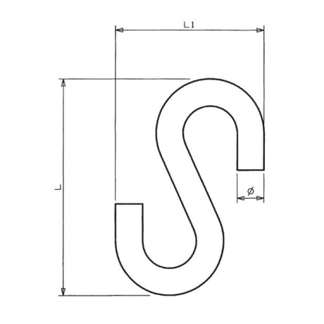 CARCANO A154 Gancio a “s”