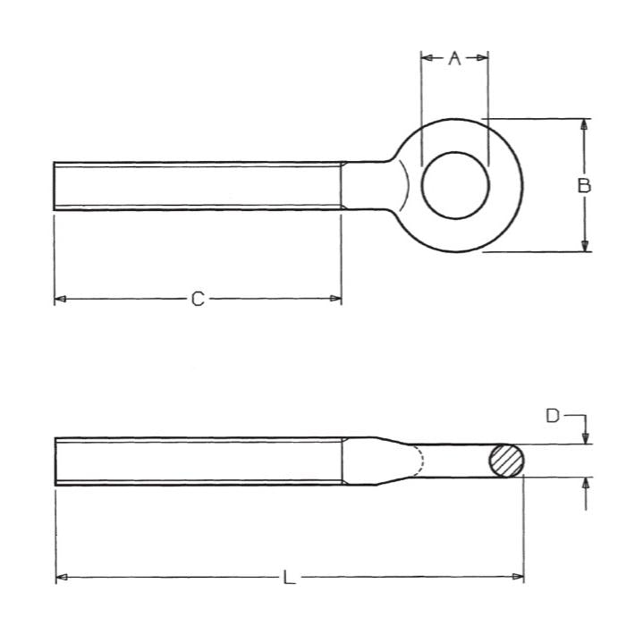 CARCANO A015 Vite a occhio
