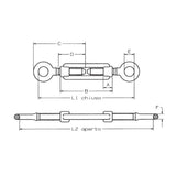 CARCANO A161 Tenditore a due occhi din 1480