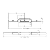 CARCANO A171 Tenditore a due tronchi din 1480