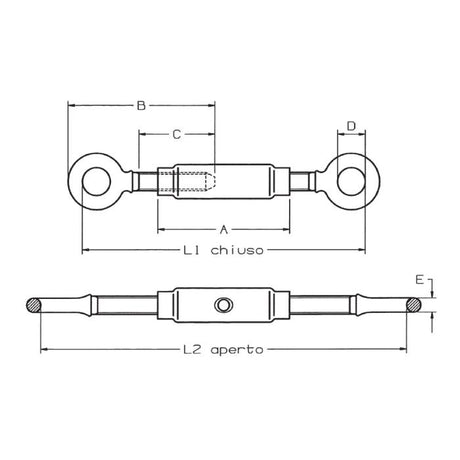 CARCANO A196 Tenditore a due occhi din 1478