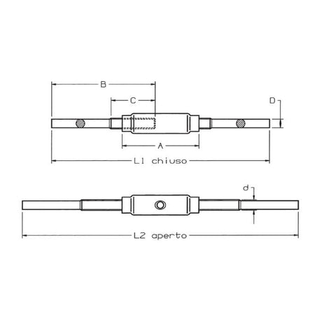 CARCANO A199 Tenditore a due tronchi din 1478