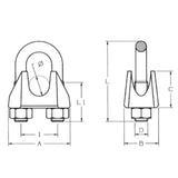 CARCANO A003 Morsetto din 741