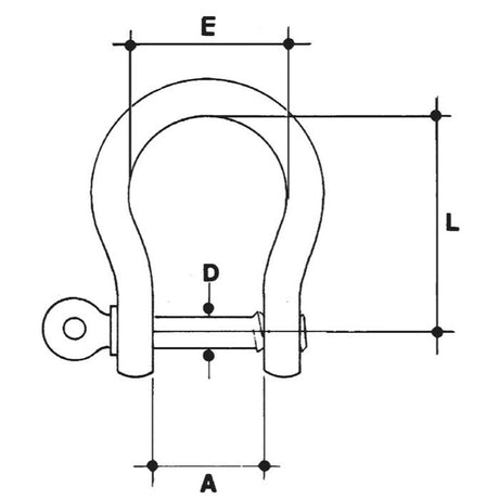 CARCANO A522 Grillo a cuore in acciaio inox