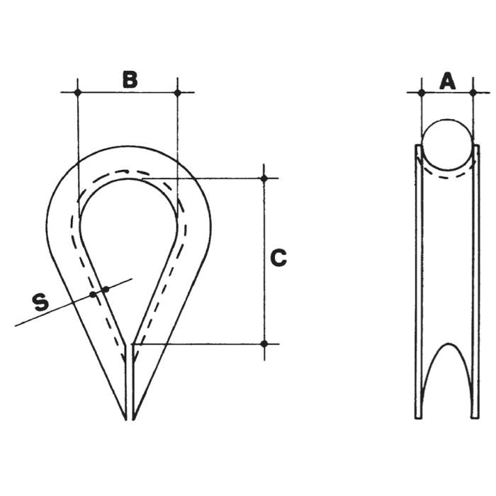 CARCANO A552 Redancia in acciaio inox