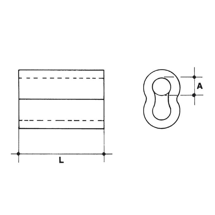 CARCANO A559 Manicotto in rame per pressature
