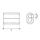 CARCANO A559 Manicotto in rame per pressature