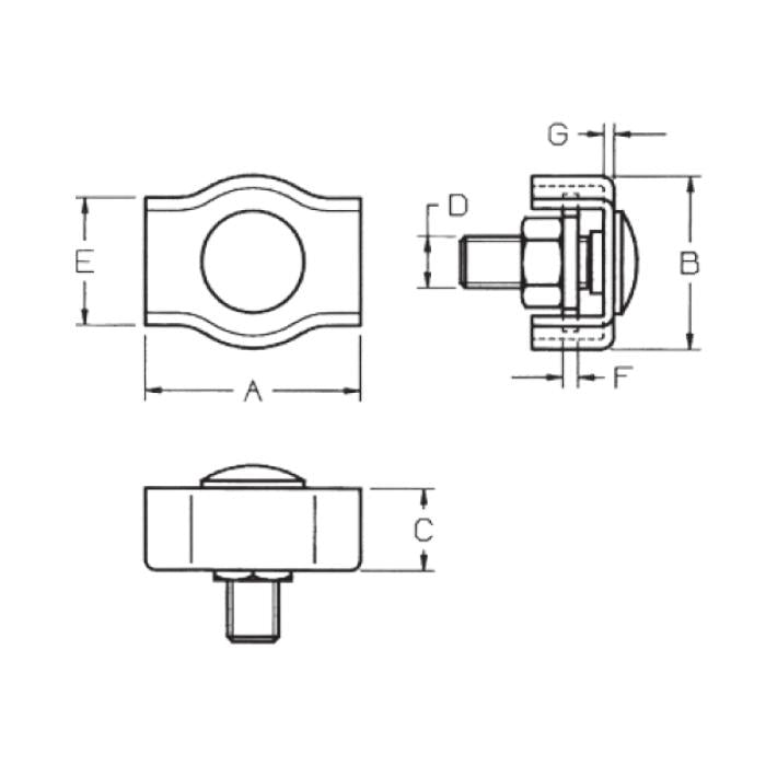 CARCANO A006 Morsetto simplex