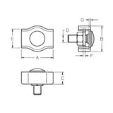 CARCANO A006 Morsetto simplex