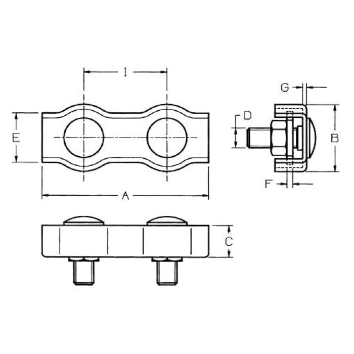 CARCANO A007 Morsetto duplex