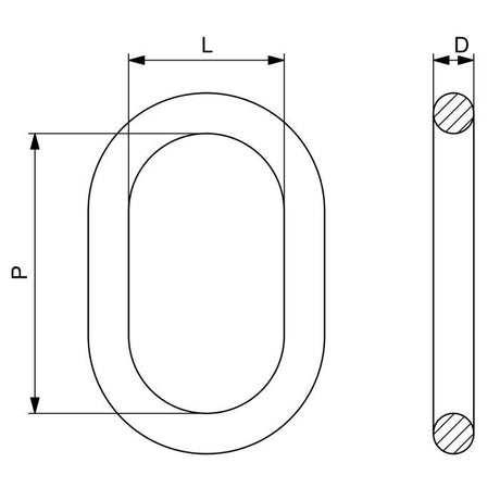 CARCANO CMX Anello ovale