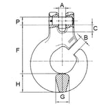 CARCANO CS Gancio scorsoio