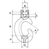 CARCANO CT Gancio anticocciante a c