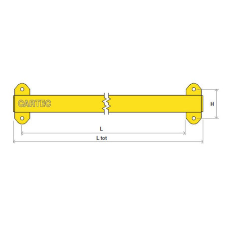 CARCANO DF50 Distanziatore fisso