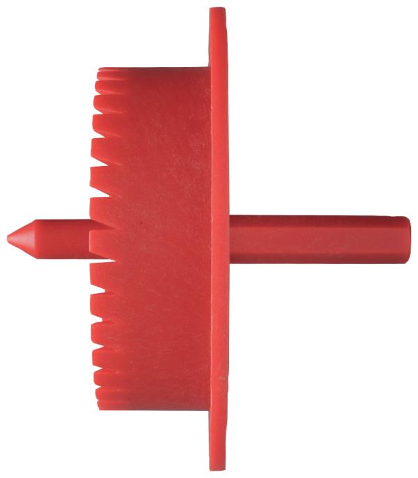 FISCHER Disco copriforo EPS D70 grafite per cappotti (100 Pz.)