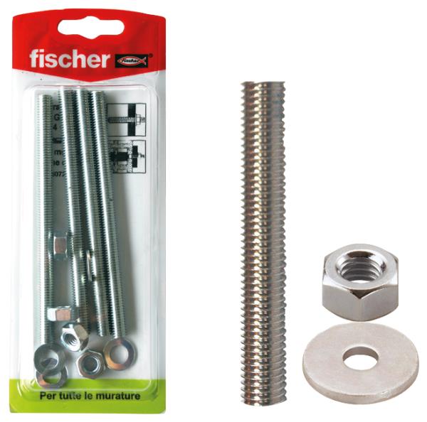 FISCHER Barra filettata FIS GS M 6X110 K per ancorante chimico (1 Pz.)