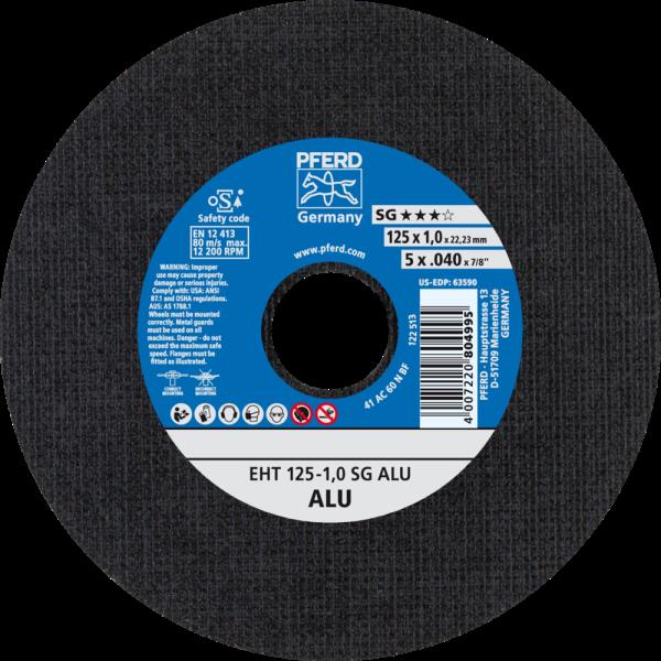 PFERD Dischi da taglio EHT 125-1,0 SG ALU