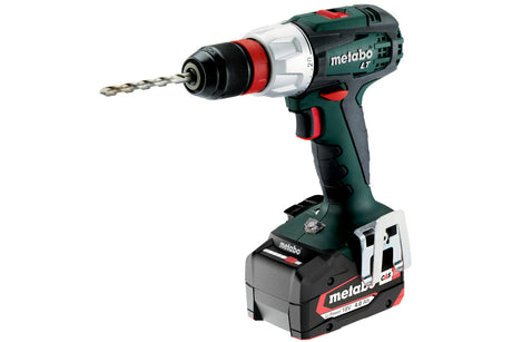 Metabo Trapano-avvitatore a batteria BS 18 LT Quick 18V 2x4Ah Li-Power Caricabatteria ASC 55 metaBOX 145