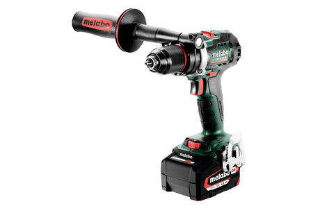 Metabo Trapano-avvitatore a batteria BS 18 LTX BL I 18V 2x4Ah Li-Power Caricabatteria ASC 55 metaBOX 145 L